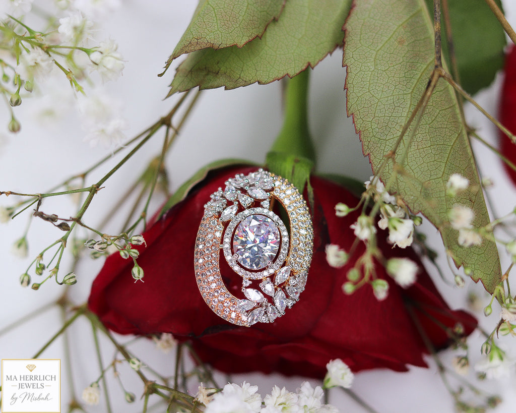 Oval Shaped Stone Earrings