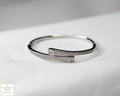 Eye catching Silver Bracelet with stones