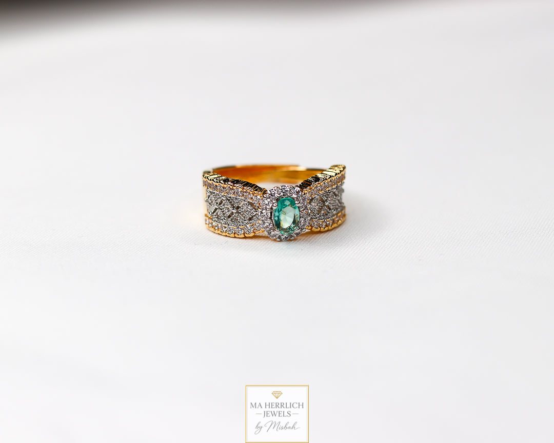 Adjustable Gold Colour Ring