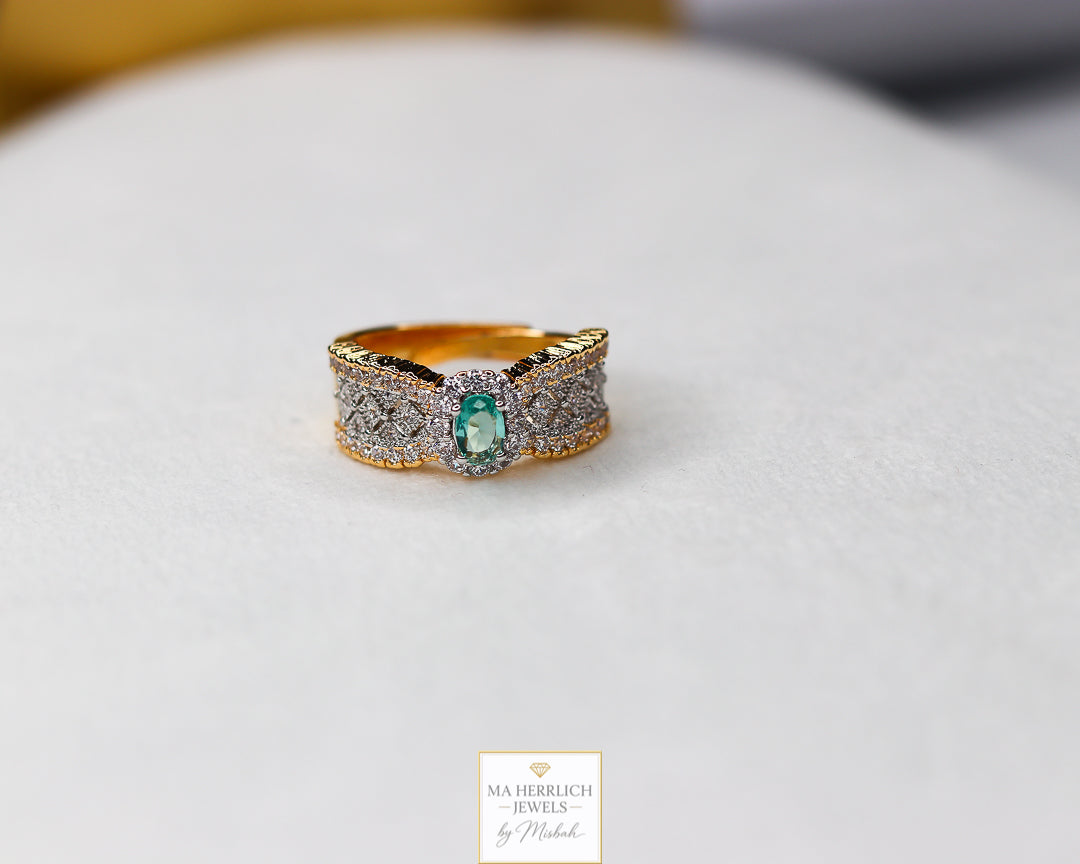 Adjustable Gold Colour Ring