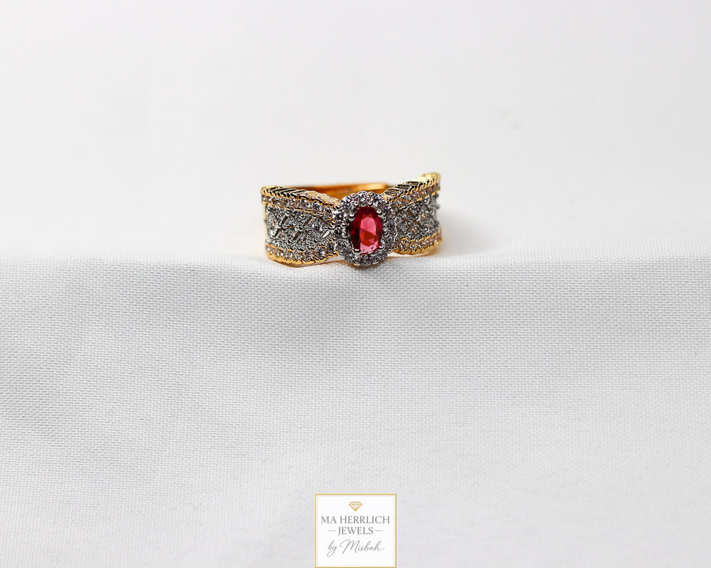 Adjustable Gold Colour Ring