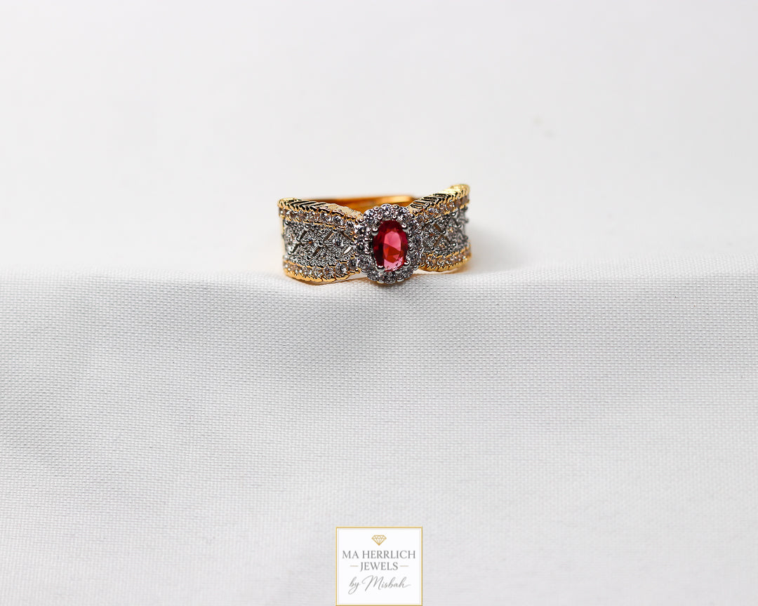 Adjustable Gold Colour Ring