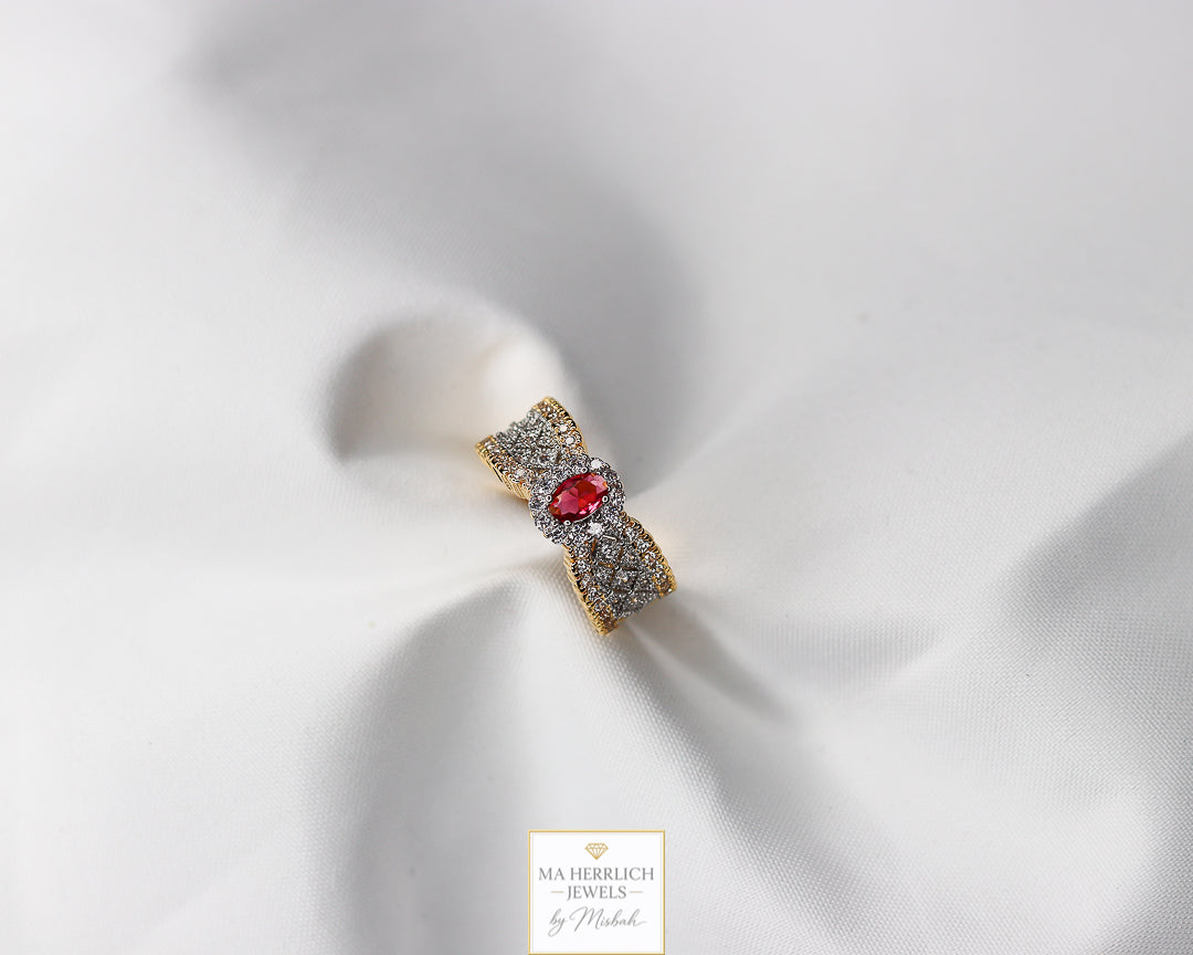 Adjustable Gold Colour Ring