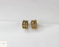 Simple Elegant Gold Hoop Earrings