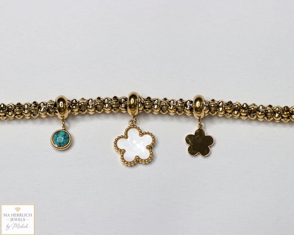Elan Luxe Charm Bracelet