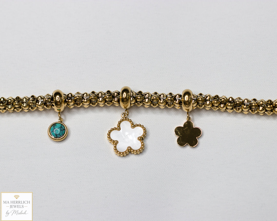 Elan Luxe Charm Bracelet