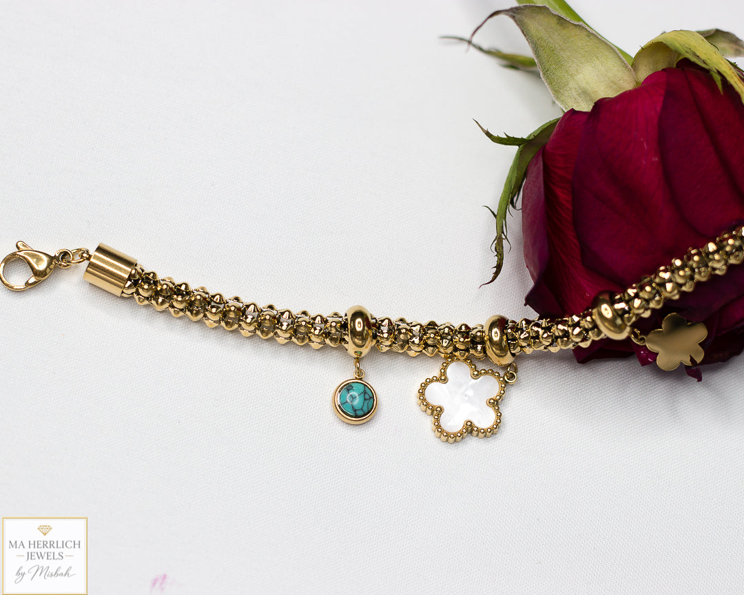 Elan Luxe Charm Bracelet