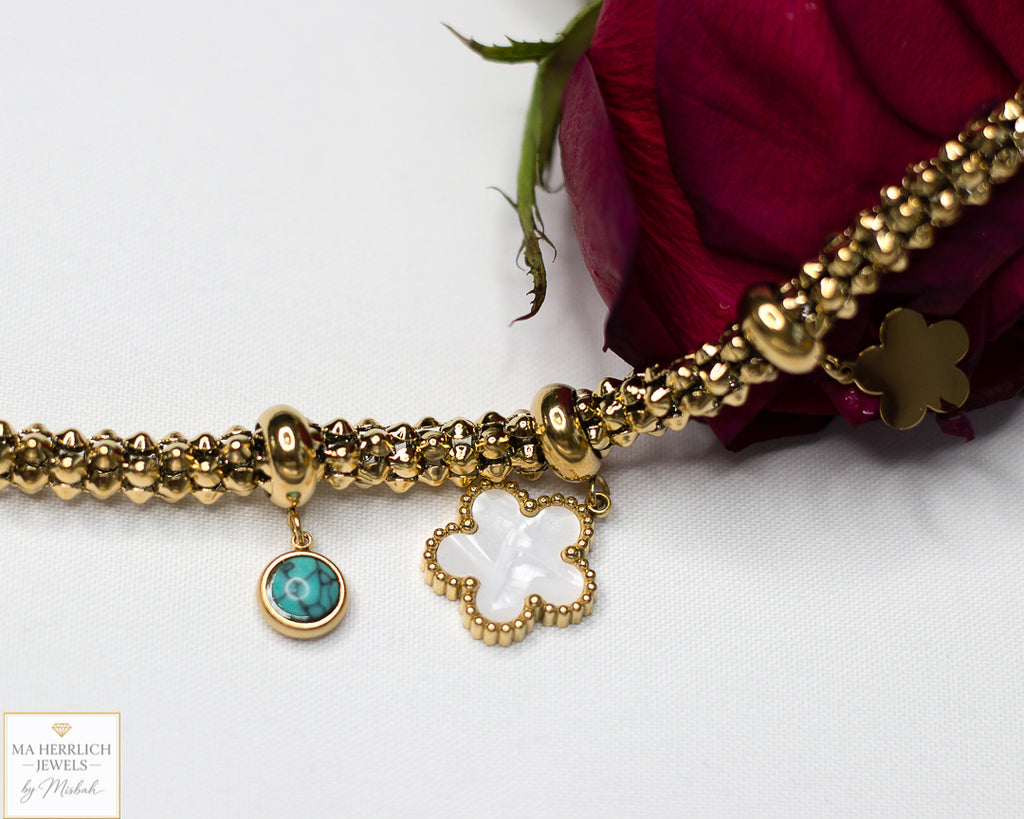 Elan Luxe Charm Bracelet