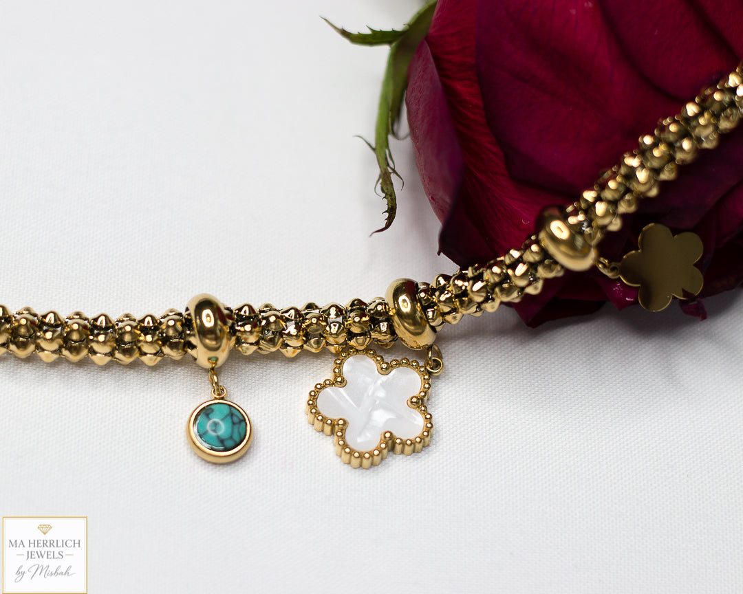 Elan Luxe Charm Bracelet
