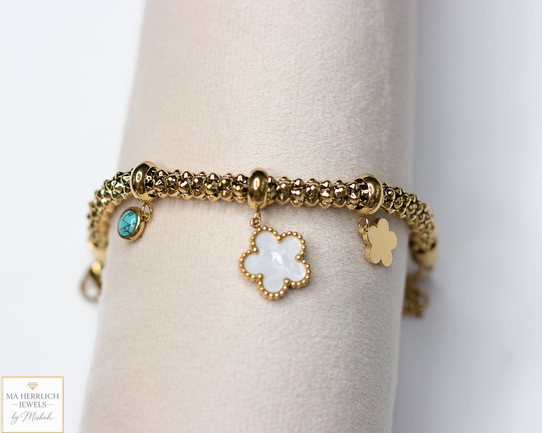 Elan Luxe Charm Bracelet