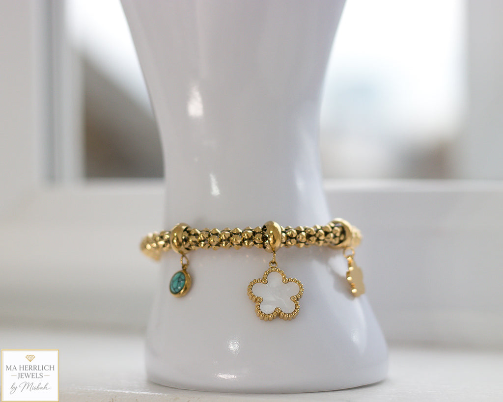 Elan Luxe Charm Bracelet