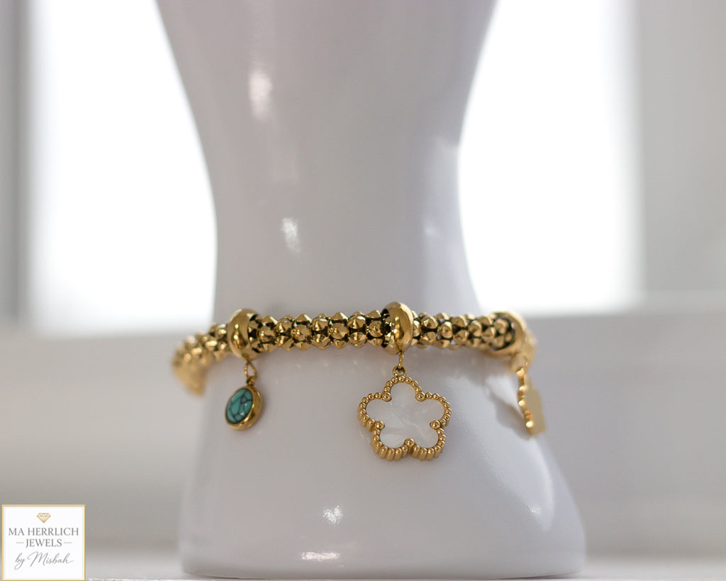 Elan Luxe Charm Bracelet