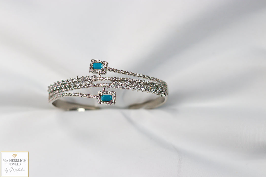 Royal Turquoise Elegance Bracelet & Ring Set