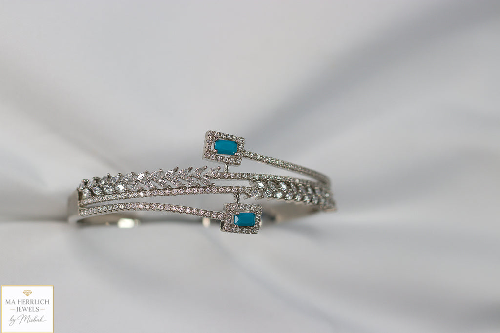 Royal Turquoise Elegance Bracelet & Ring Set