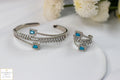 Royal Turquoise Elegance Bracelet & Ring Set